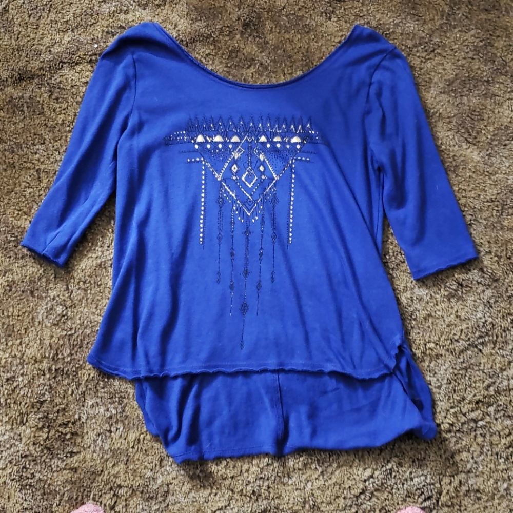 3/4 Sleeve Top Buckle Brand